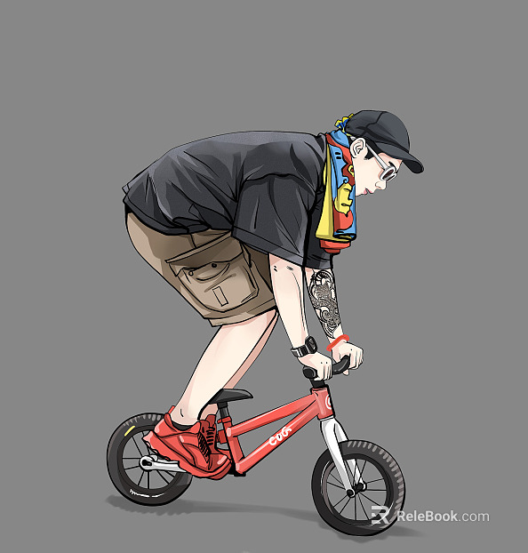 cartoon painting texture