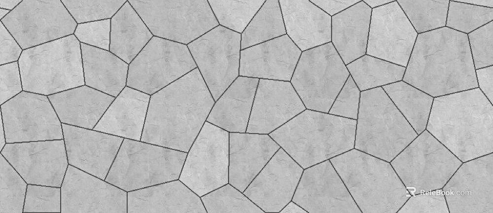 Light gray irregular stone outdoor ground texture