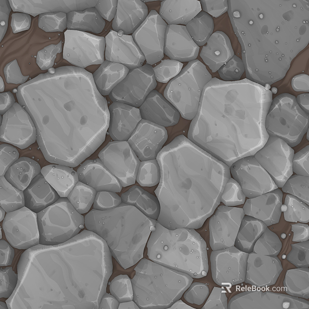 Style Gravel Ground texture