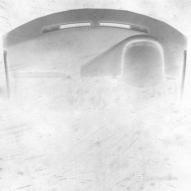 Light gray distressed metal interior panel texture
