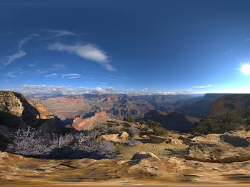Outdoor Mountain Blue Sky Daytime HDR texture (ID:ffabg88841)