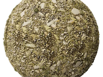Gravel PBR texture (ID:ffach284181)