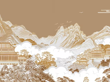 landscape painting texture (ID:ffach091906)