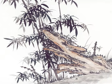 Ancient Tree Decorative Painting texture (ID:ffabf2684)