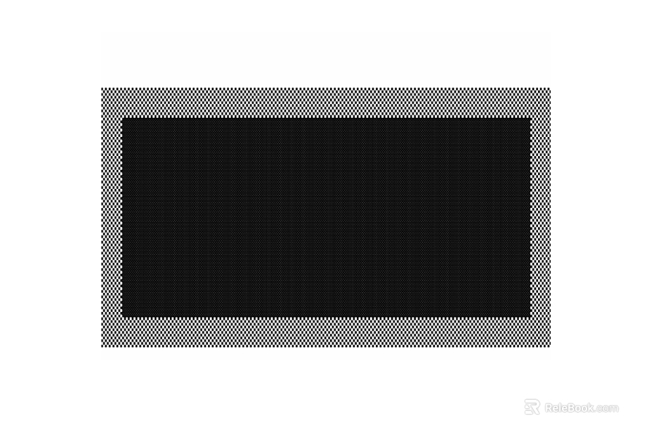 Black and White Plaid Fabric Decorative Fabric texture
