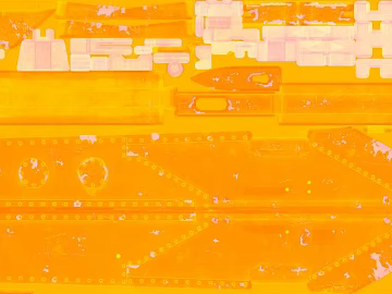 Orange old metal plate industrial wind wall texture (ID:ffaeh604041)