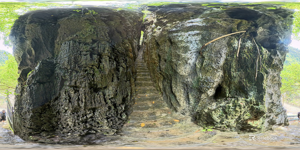 Outdoor Climbing Steps HDR texture