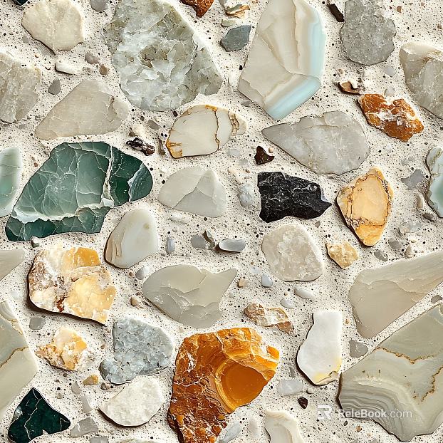 Mosaic texture culture stone texture