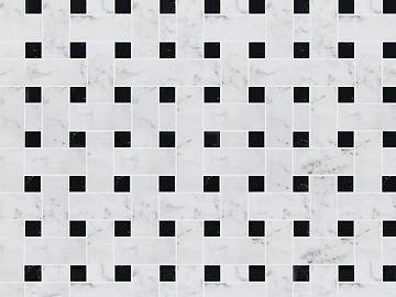 Black and white marble mosaic kitchen wall texture (ID:ffaeh765661)