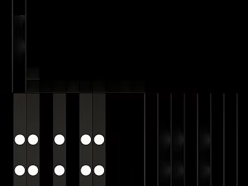 Black and white vertical strip metal wall decoration board texture (ID:ffaeh690296)