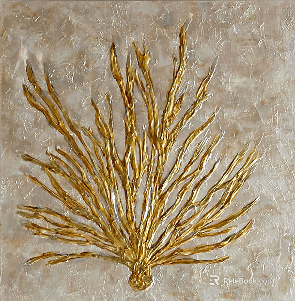 three-dimensional physical painting texture