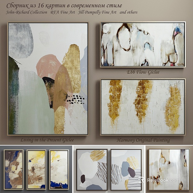 Modern Style Abstract Decorative Painting Living Room Hanging Painting texture