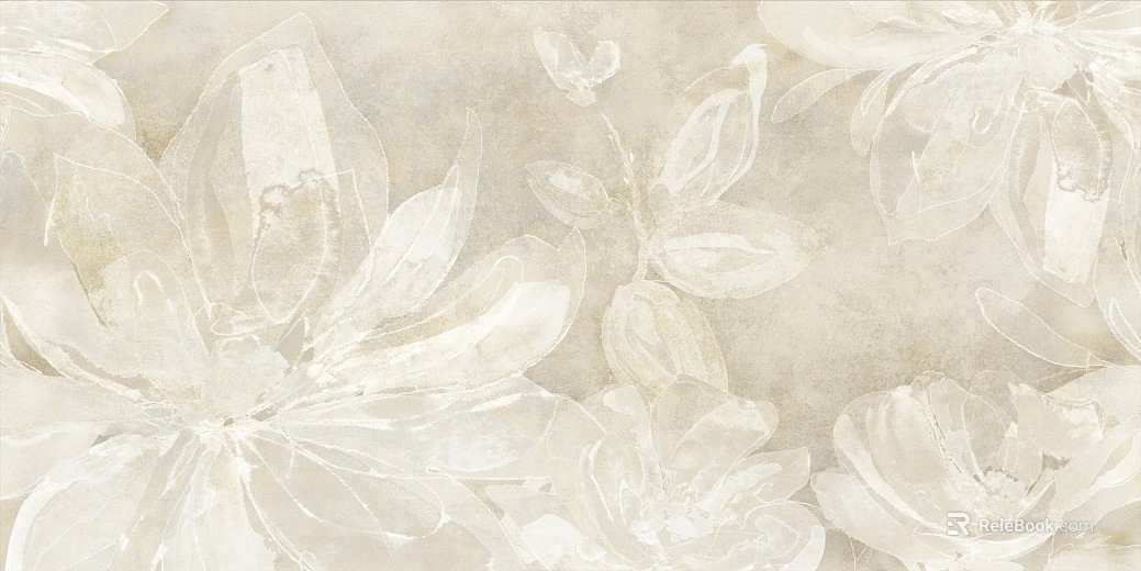 Floral Pattern Wallpaper texture