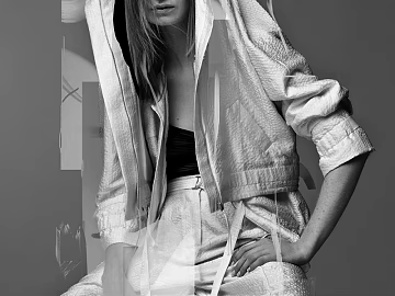 black and white painting texture (ID:ffajf3435)