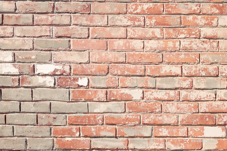 Brick wall horse teeth rub red brick wall texture