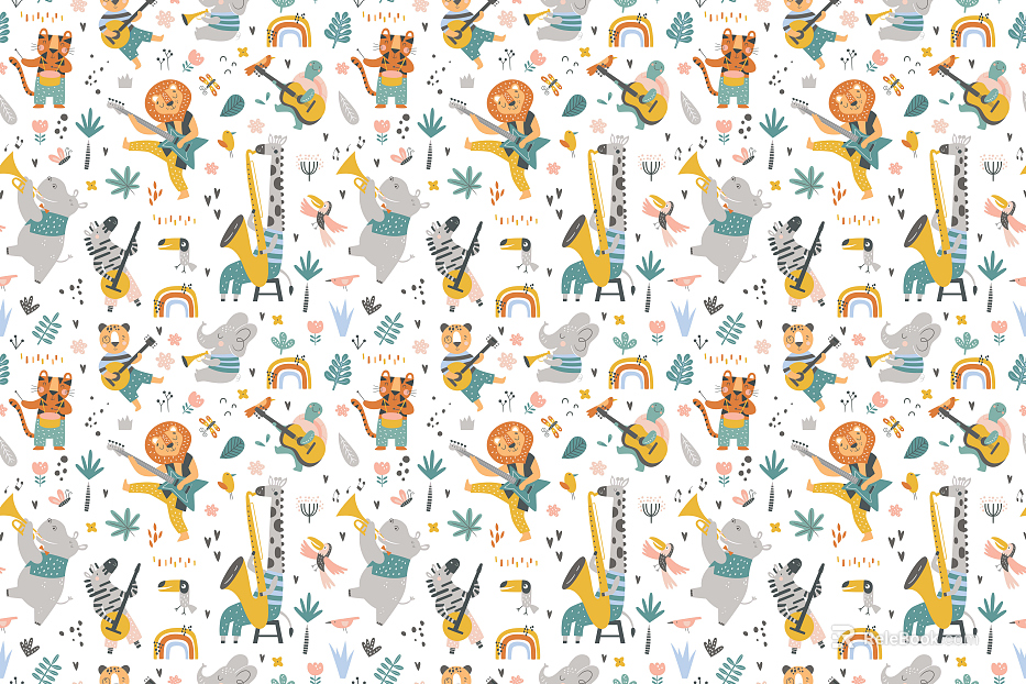 Children's Wallpaper texture