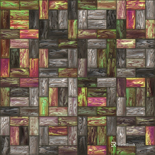 wood grain brick texture