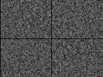 Granite dark gray cross granite 3d model