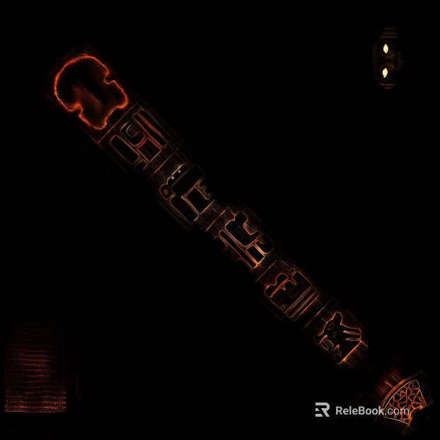 Red-brown wood carved decorative elements texture