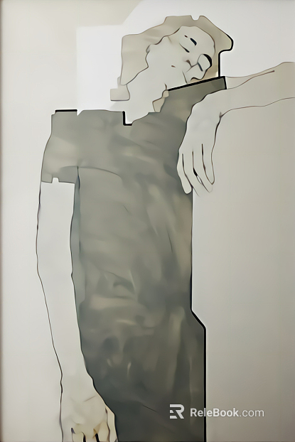 figure painting texture