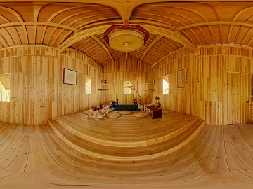 Indoor Chalet Tea Room Day HDR texture (ID:ffach052246)