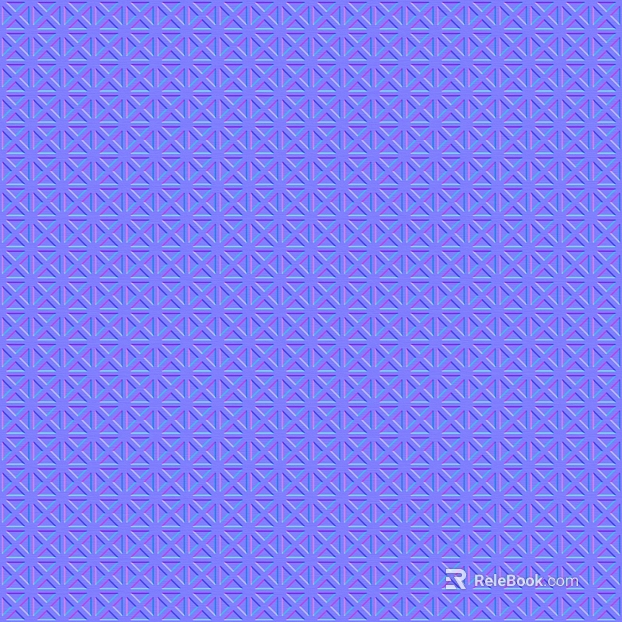 Cross metal surface concave-convex pattern normal texture