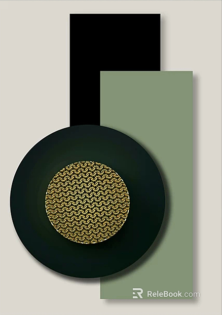 three-dimensional physical painting texture