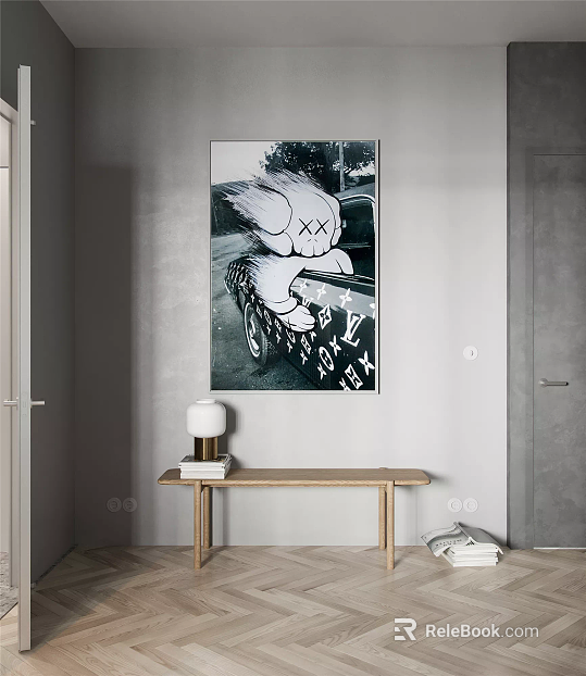 cartoon painting texture