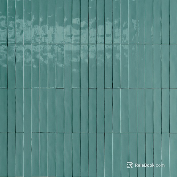 Lake blue strip tile kitchen and bathroom wall texture