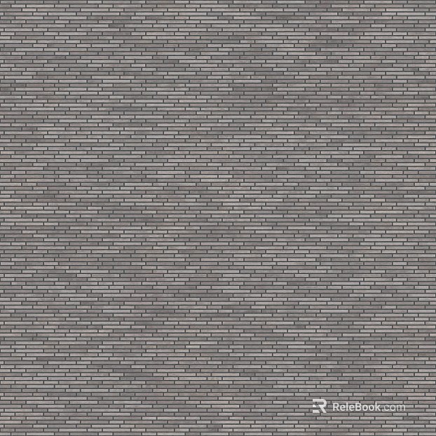 Dark gray brick wall, building exterior wall texture