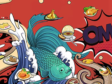 cartoon painting texture (ID:ffagg94903)