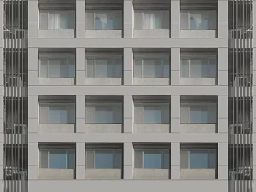 Day and Night Window 3d model