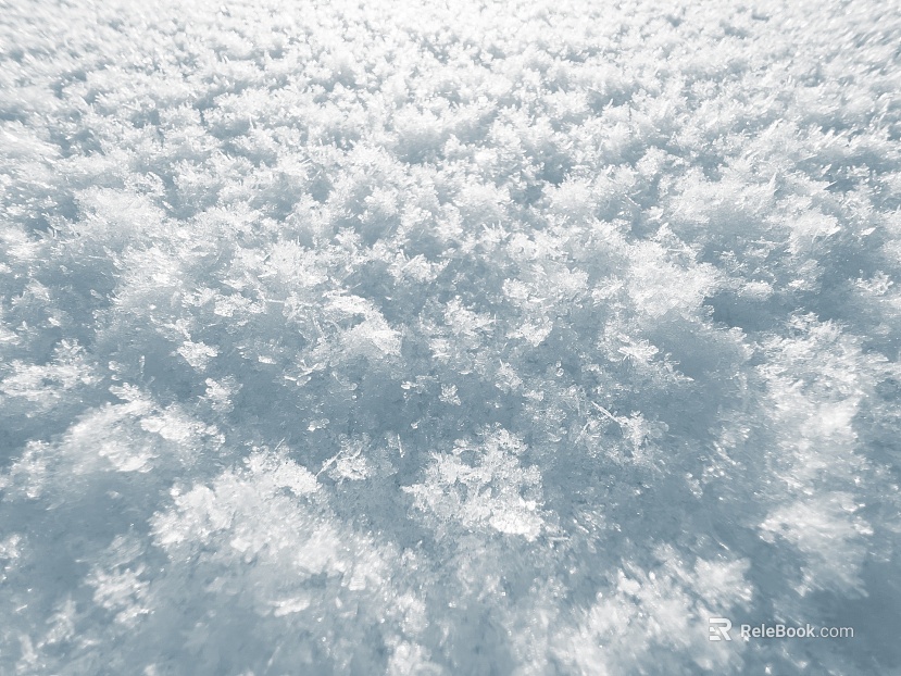 Ice texture