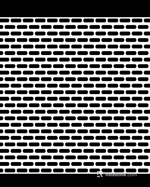 Perforated plate metal texture
