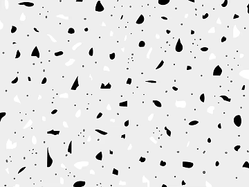 terrazzo black and white particles concave and convex seamless texture (ID:ffacg04424)