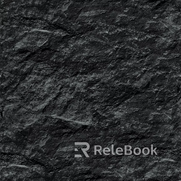 Rock Black Natural Surface Small Material Stone texture