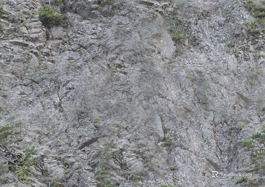 Rock wall texture