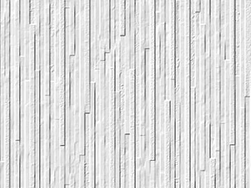 Cultural stone white cultural brick background wall 3d model