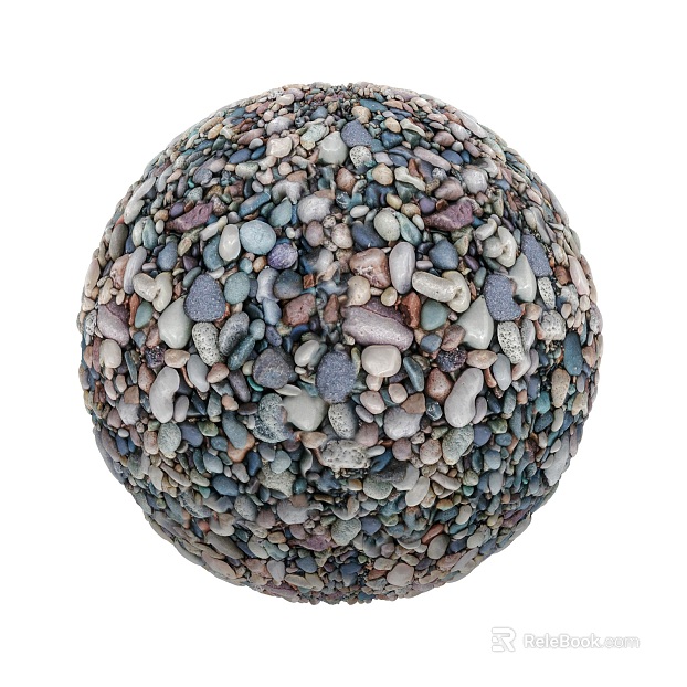 Pebbles PBR texture