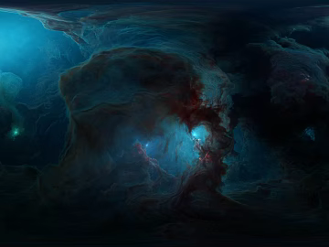 Sci-fi Universe Star HDR 3d model