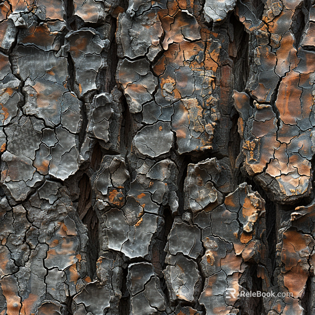 carbon burning wood texture