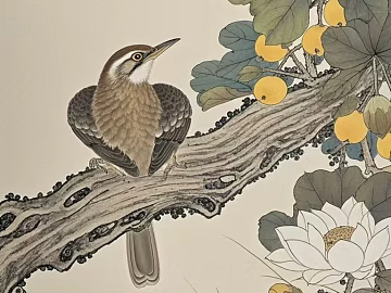 Guofeng ink animal painting texture (ID:ffach662900)