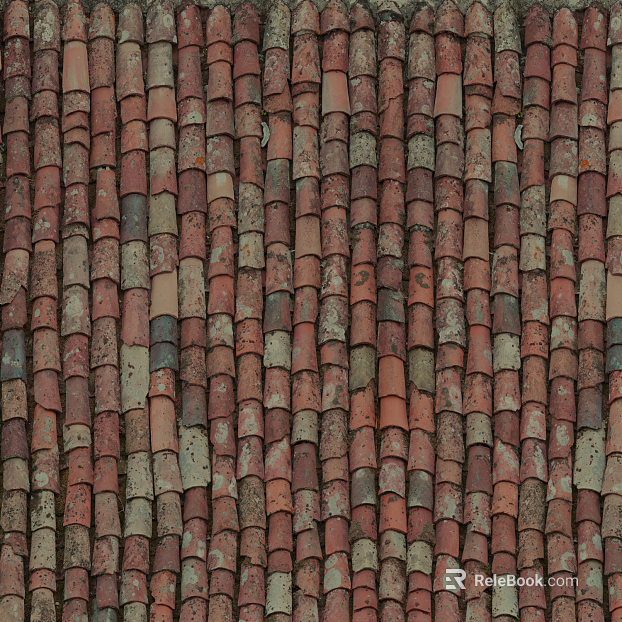 red tile texture
